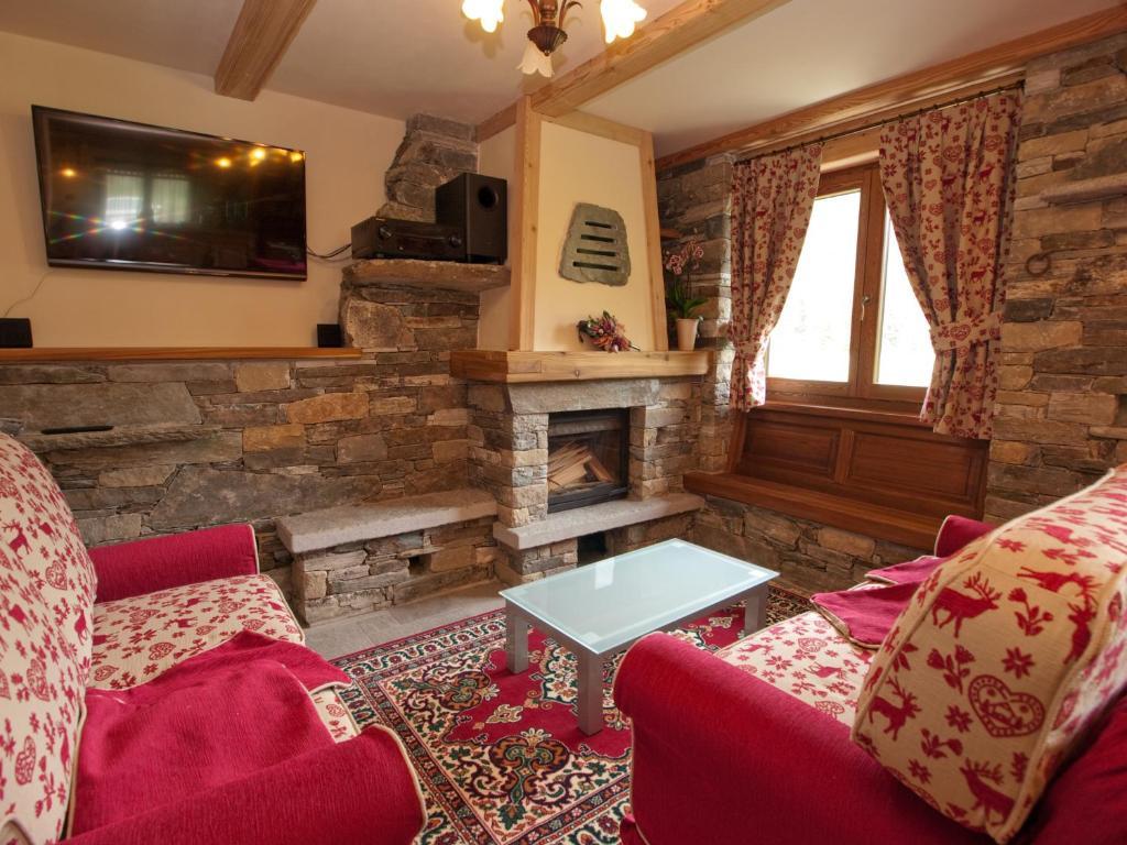 Villa Americana Chambres D'Hotes Champoluc Exteriör bild