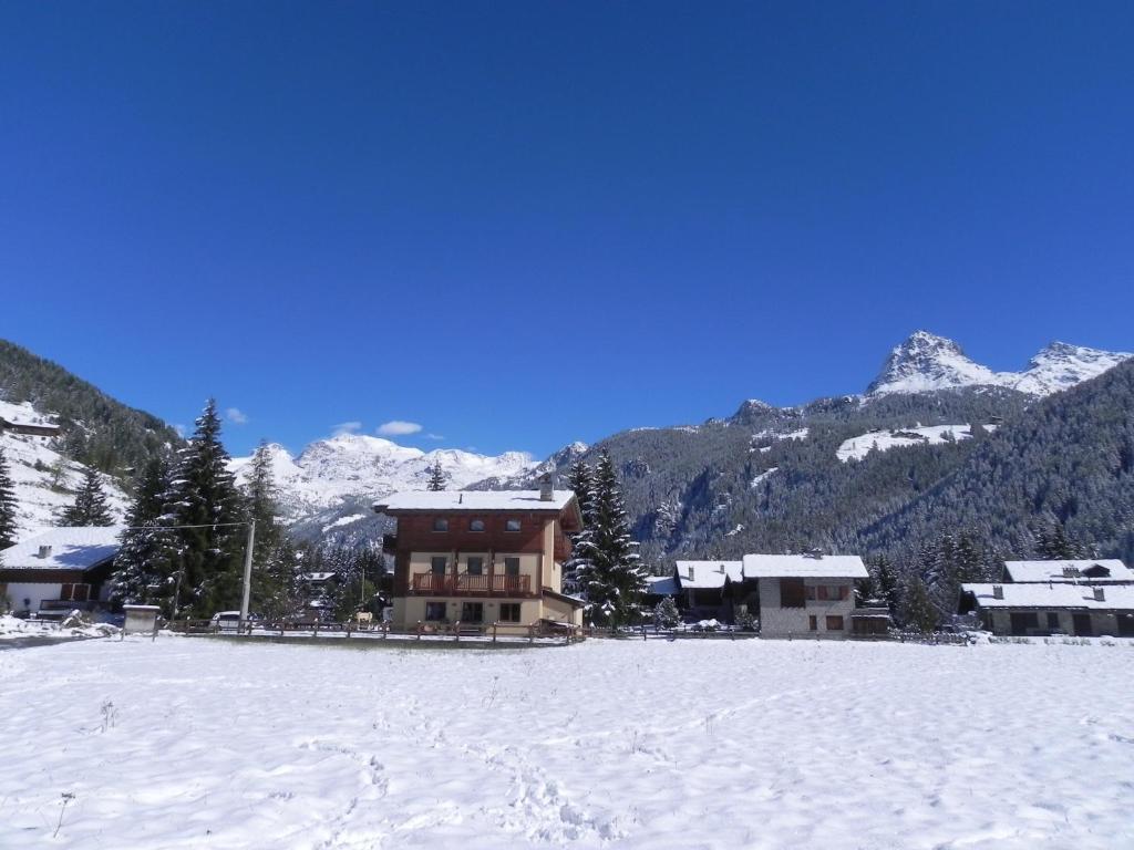 Villa Americana Chambres D'Hotes Champoluc Exteriör bild